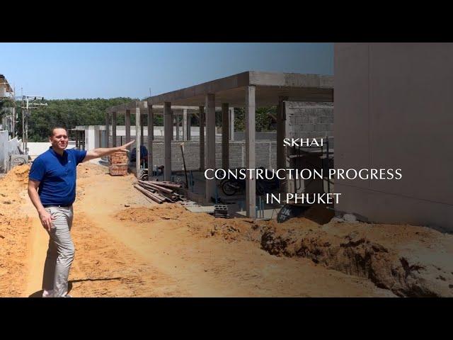 Join Allen: Construction Progress of Pool Villas - Phuket, Thailand