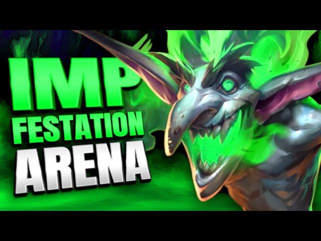 IMPfestation is Pretty IMPressive | Warlock Arena | Hearthstone