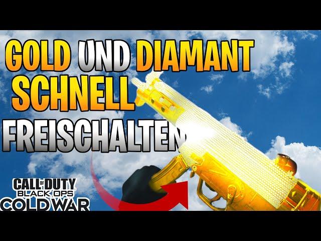 COLD WAR TARNUNGEN EINFACH FREISCHALTEN GOLD UND DIAMANT | Tipps und Tricks | EASY GUIDE |