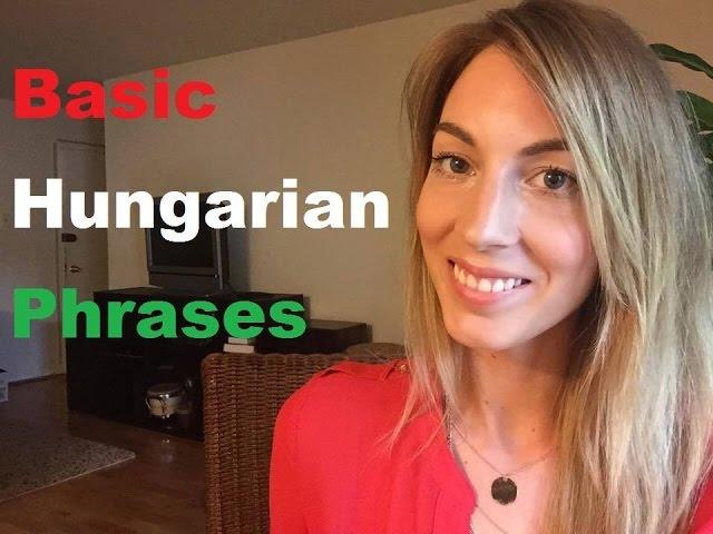 Basic Hungarian Phrases