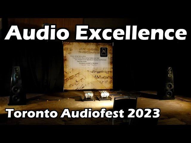 Acora Acoustics, SAT turntable, & D'Agostino pre/power - Audio Excellence, Toronto Audiofest 2023