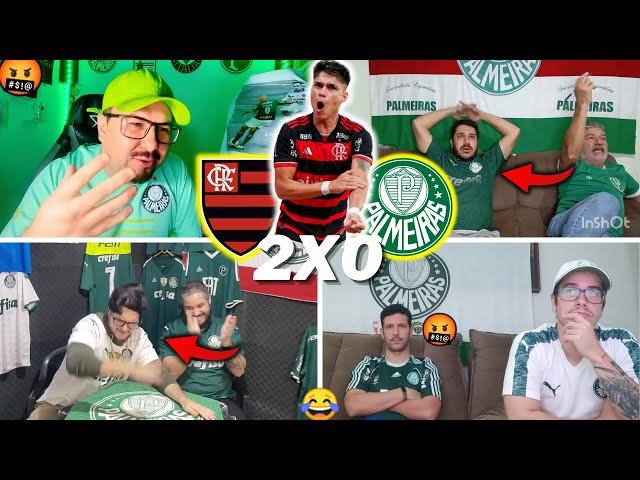 REAÇÕES PALMEIRENSES E CHORO AO VIVO - FLAMENGO 2X0 PALMEIRAS- COPA DO BRASIL 2024 -VAMOS RIR KKKKK