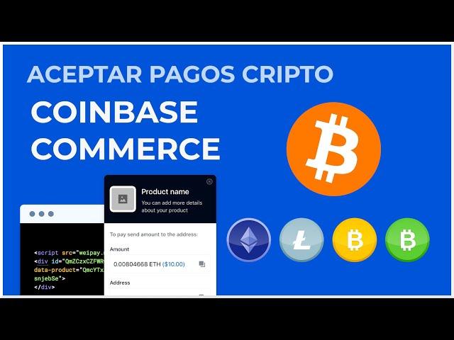 Coinbase Commerce y Nodejs - Pagos con Crypto y Javascript