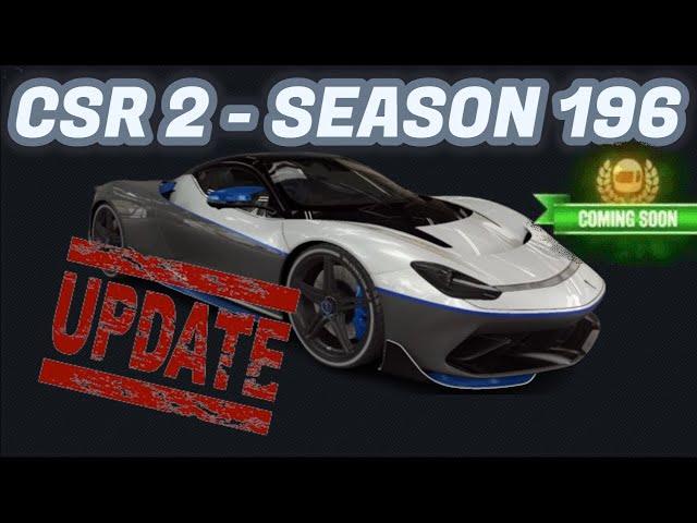 CSR2 | Season 196 | Next Prestige & Prize Cars