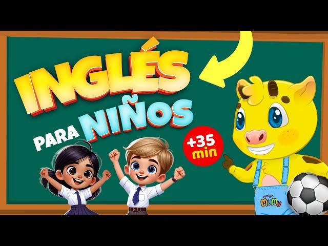 INGLÉS PARA NIÑOS | APRENDER INGLÉS | CLASE DE INGLÉS PARA NIÑOS CON AMIGO MUMU