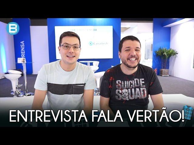 BECKER ENTREVISTA FALA VERTÃO!  DICAS PARA YOUTUBERS! VEM CONHECER AS DICAS E HISTÓRIAS DO VERTÃO!