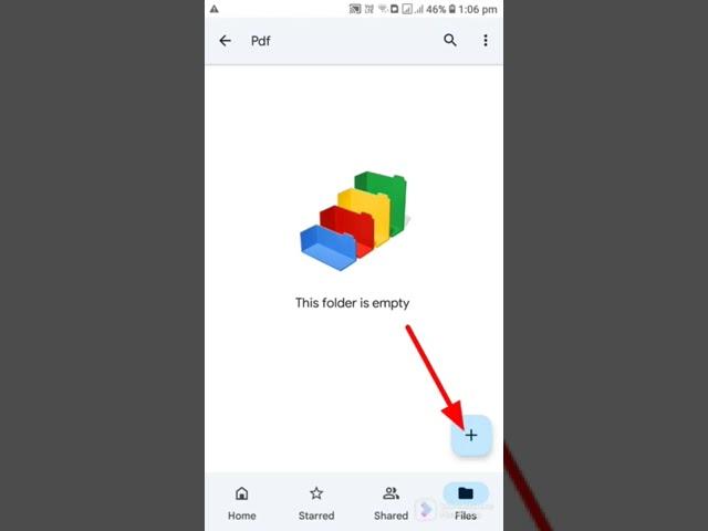 #shorts ||Google Drive me Pdf file kaise save kare || How to upload Pdf on google drive