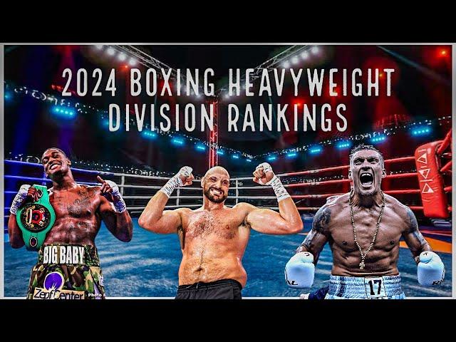 2024 Boxing Heavyweight Division Rankings