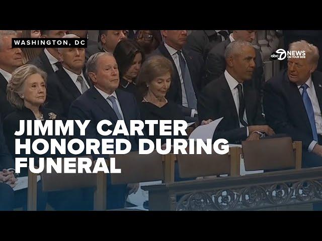 LIVE: Former President Jimmy Carter's State Funeral