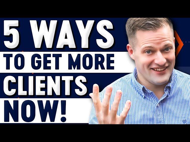 5 BEST Ways To Get Clients For An Insurance Business!