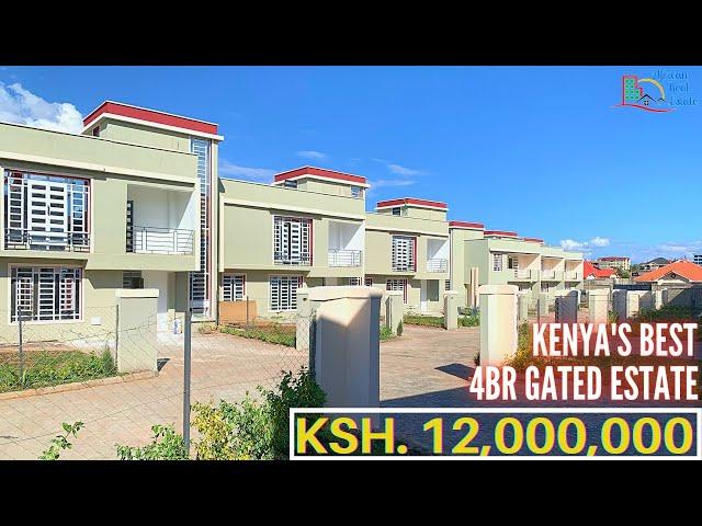 Inside The most UNIQUE GATED ESTATE IN KENYA - (CHEAPEST IN ITS CLASS @Ksh.12M)