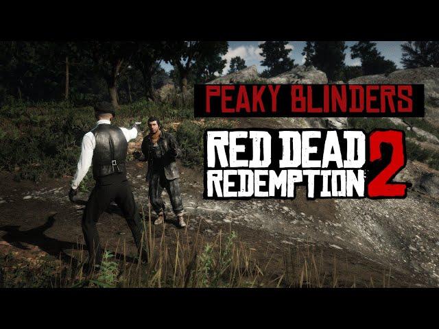 Red Dead Redemption 2 - Thomas Shelby Outfit - Gameplay 1080p