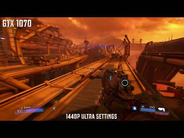 How Does Doom (4K) Run on the GTX 1070?