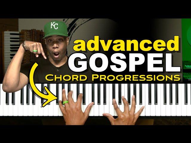 The SIMPLE way to Play Advanced Gospel Chord Progressions | Piano Tutorial