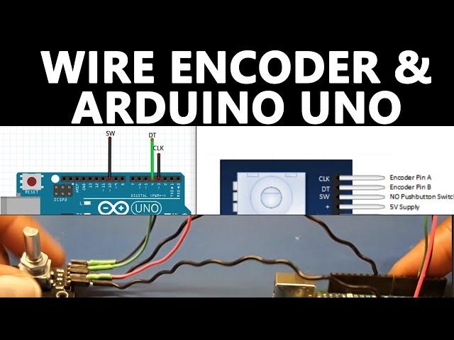 How to Wire a Rotary Encoder for Arduino module