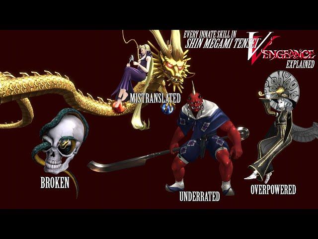 Shin Megami Tensei V Vengeance Innate Skills Explained