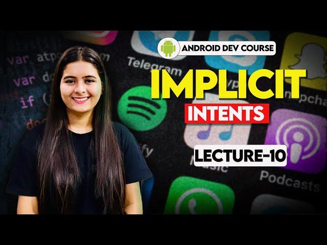 10. Implicit Intent | IMPORTANT | Android Tutorials in Hindi