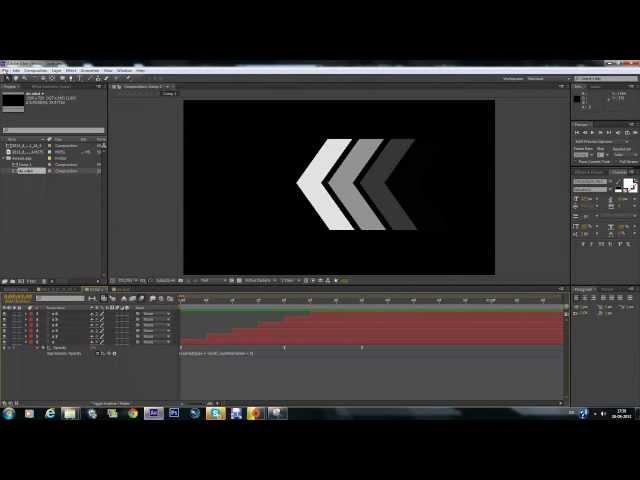 After Effects Tutorial: Animated arrows (Easy)