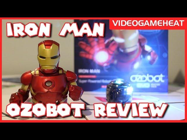 Ozobot Evo Robot "IRON MAN" Review: Avenger's Master Pack | Super Hero's Teach Kids Coding