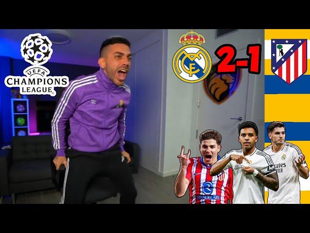 DjMaRiiO REACCIONA AL REAL MADRID VS ATLETICO DE MADRID |  CHAMPIONS LEAGUE OCTAVOS