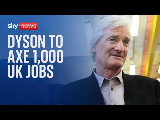 Dyson cutting a quarter of its UK workforce