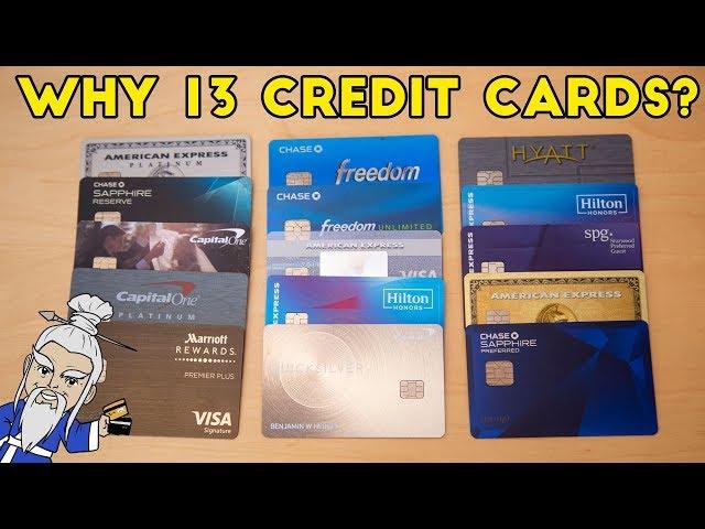 How to Climb the Credit Card Ladder Pt 2: Why we Have 13 Credit Cards