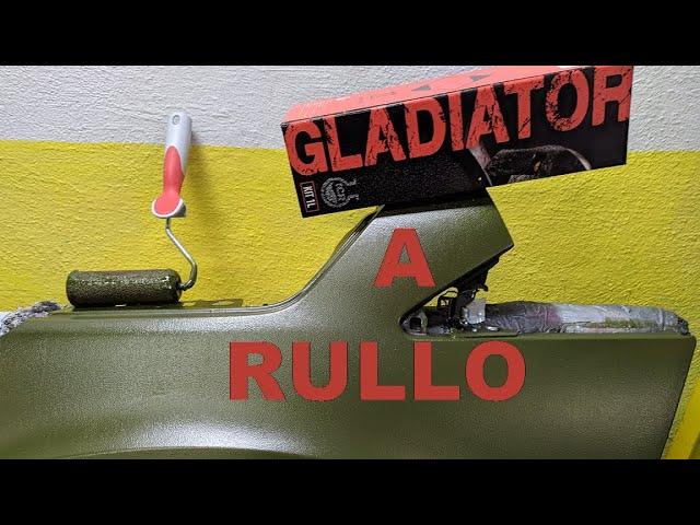 Come applicare vernice a rullo su auto - gladiator