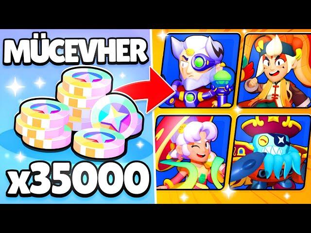 35.000 MÜCEVHERLİK KOSTÜM ALDIM SİZCE EN İYİSİ HANGİSİ? Brawl Stars