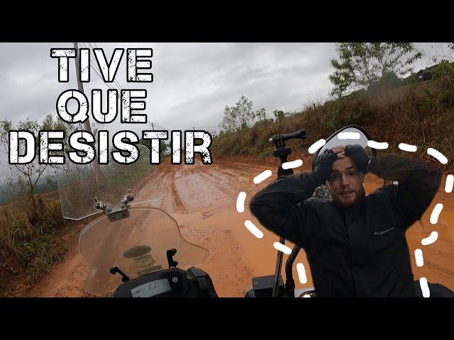 O PIOR DIA DA VIAGEM - Lama, Cachorro, Vaca e Chuva - Estrada Real de Moto - T3.Ep6