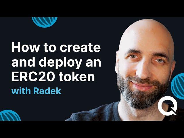 How to create and deploy an ERC20 token