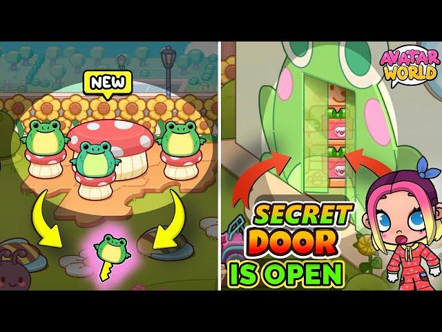 ️OPENED ALL THE SECRETS AND FROG DOOR AND PROMOCODES️ IN A NEW UPDATE IN AVATAR WORLD PAZU️