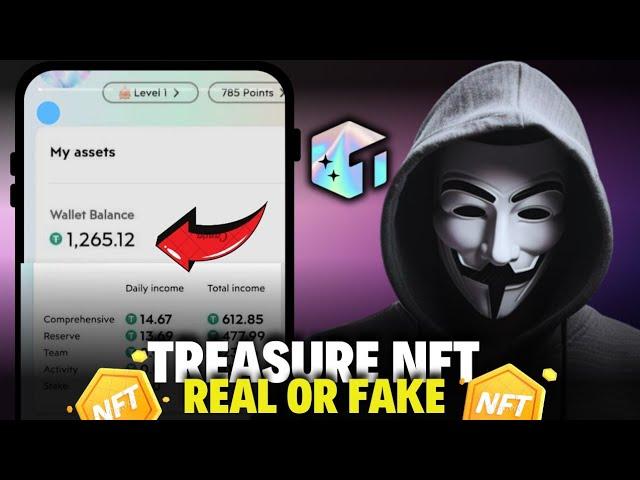 Treasure NFT Review - How To Earn On Treasure NFT  Real Or Fake ? 