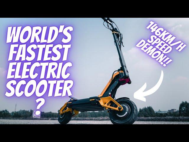 7 Fastest Electric Scooters 2024: World's Highest Speed Escooter!