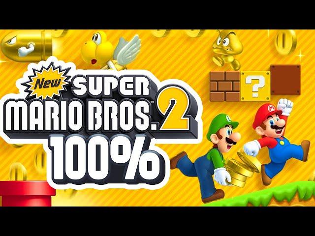 New Super Mario Bros 2 - 100% Longplay Full Game Walkthrough No Commentary Gameplay Playthrough