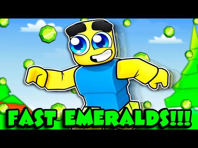 HOW TO GET EMERALDS FAST!!! In Anime Racing Clicker 2!