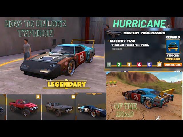 How to unlock a Typhoon vehicle in off the road game || All MASTERY TASK With HURRICANE   