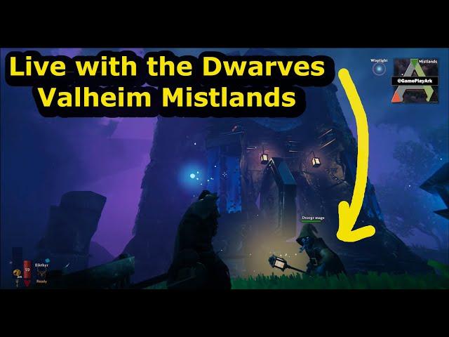 How to tame Dverger in Valheim Mistlands ( Live with the Dwarfs !!! )