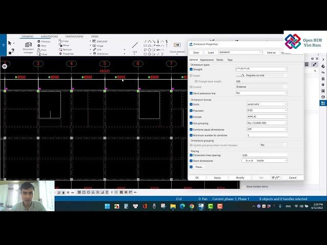 Tekla TIP |#46-Dual dimension in Tekla