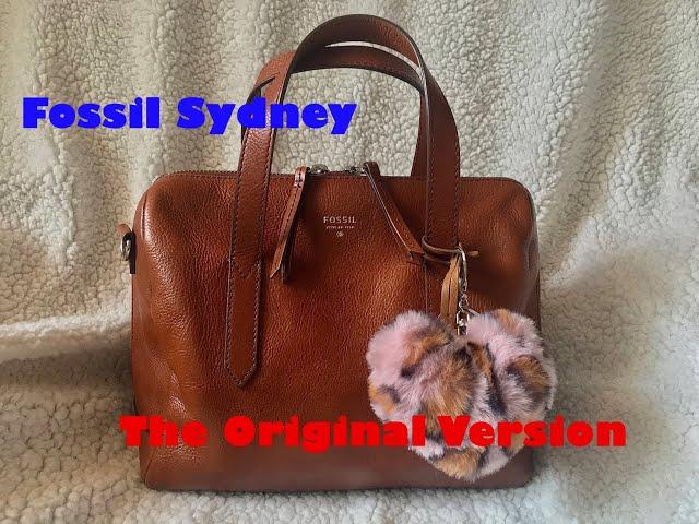 FOSSIL SYDNEY Satchel: The Original Version! Review and What Fits