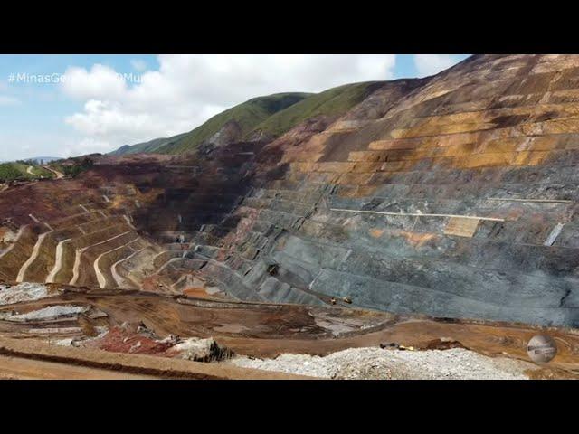 GERDAU MINERAÇÃO TEM A MAIOR CAVA DO MUNDO.