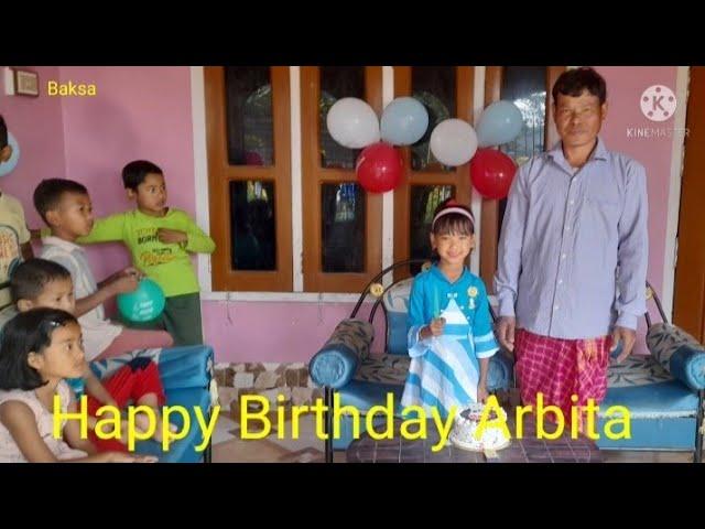 Happy Birthday Arbita.KR production.