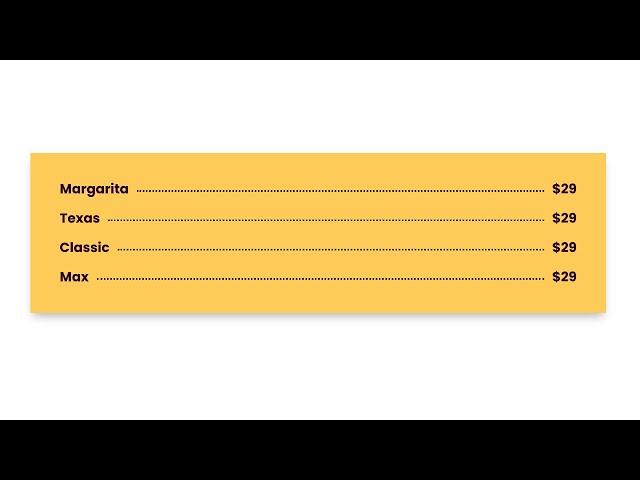 Designing a Price List - DiviMenus (1)