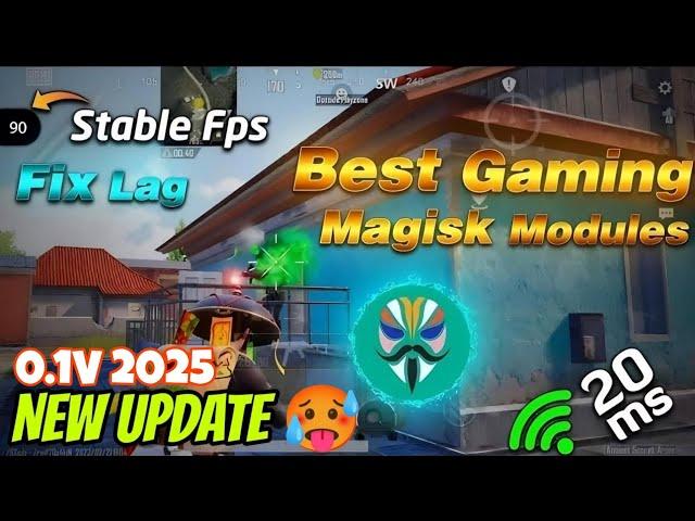 Best Magisk Module for Gaming 0.1 | Aim Assist • 120FPS • Lag Fix • Best Magisk module For PUBG/BGMI