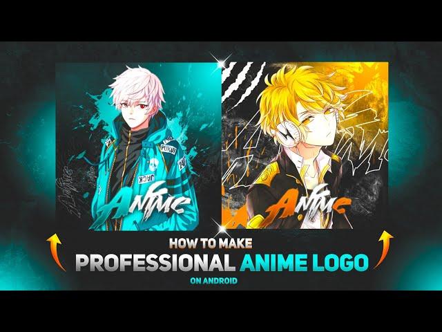 Make This Trending Anime Logo On Android | How to make Anime Logo On Android