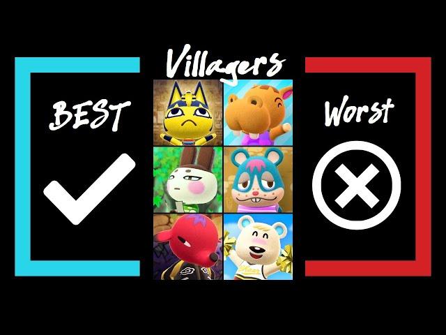 The Best & Worst Animal Crossing Villagers