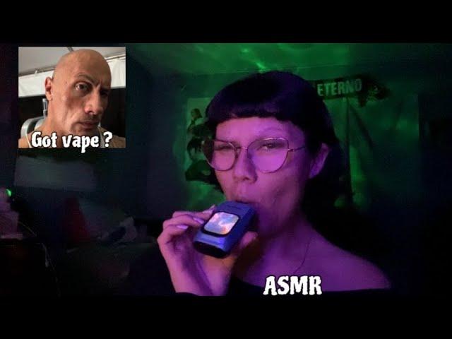  Trying To Vape ASMR ft.Flamingo Vapes 