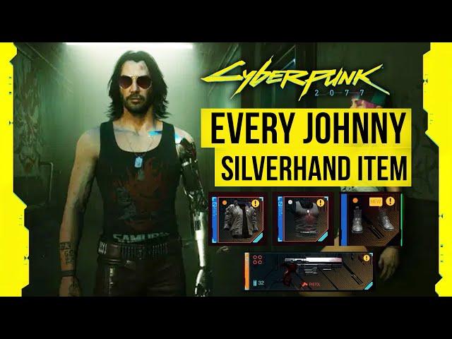 Cyberpunk 2077 - All Johnny Silverhand Items Locations (Breathtaking Achievement)