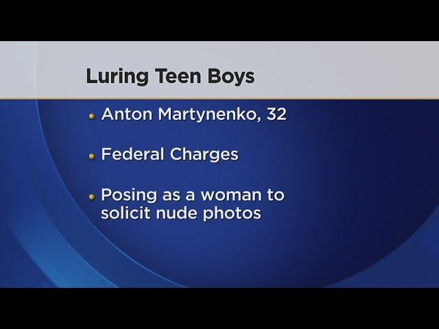 Charges: Man Poses As Woman, Solicits Nude Photos From Teen Boys
