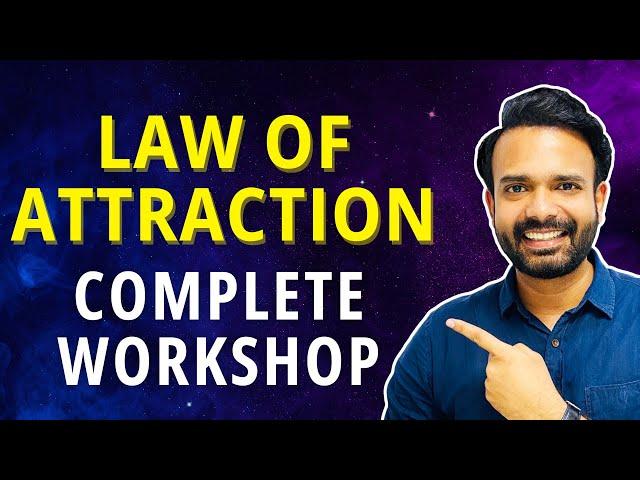  Complete Law of Attraction Workshop (100% Free) By Ajay Mishra (Awesome AJ)