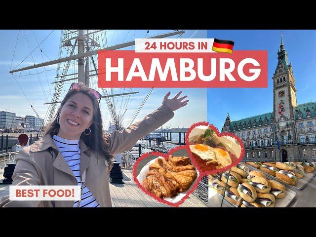 24 Hours in HAMBURG Vlog  | What to do: Top Sights, Food & Shopping Tips  #germany